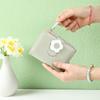 FARFADET Women's Bifold Wallet with Floral Design, Coin Purse, Card Slots, and Zippered Bill Compartment. Compact and Cute. Perfect for celebrations,