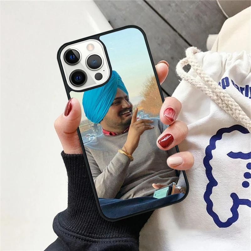 

Sidhu Moosewala Phone Case For iPhone 17 Air 15 16 Cover 11 13 14 Pro Max 12 Plus Max Fundas iPhone 11pro max