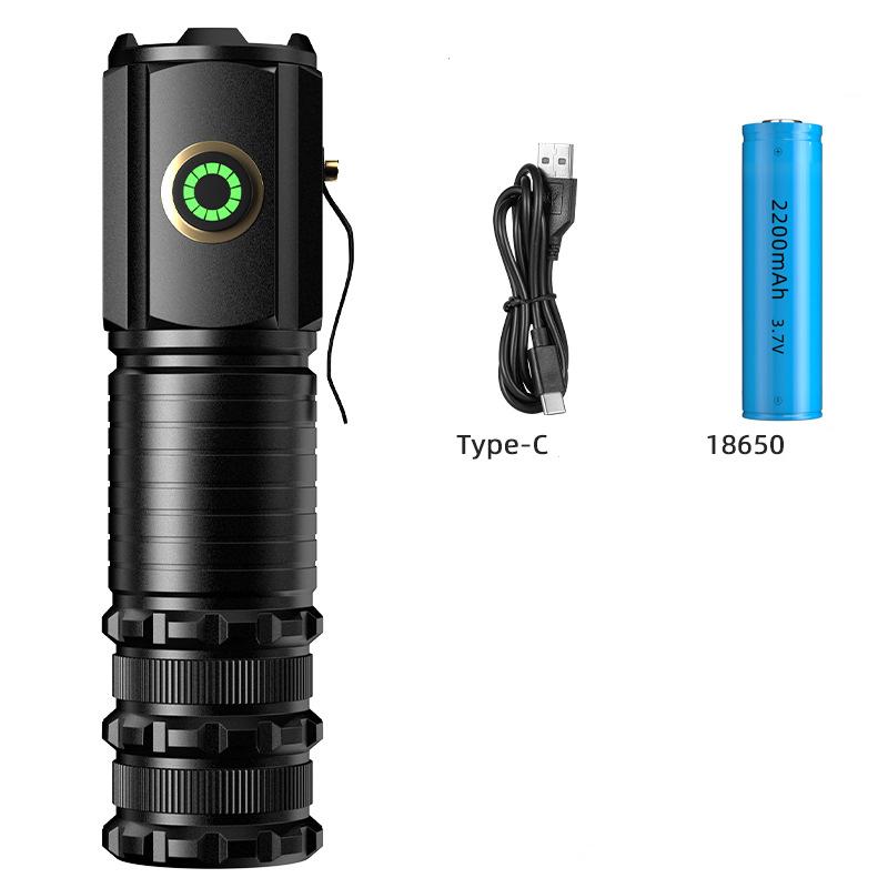 

Трехглазый фонарик-монстр, мощный 3LED18650, фонарик из алюминиевого сплава, USB перезаряжаемый, уличный, водонепроницаемый, с магнитным всасыванием, рабочий фонарь D