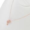 ESTELLE [WEB Exclusive] Cubic Zirconia 10K Pink Gold Heart Motif Necklace 0452-1191-0014-0000