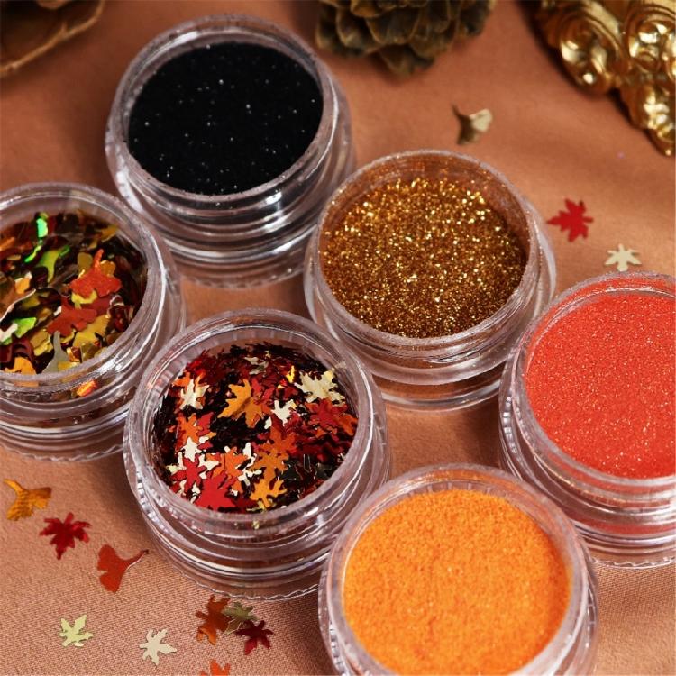 Snowflake Nail Art Glitter Christmas Nail Sequins Flakes 3D Snowflake Glitter