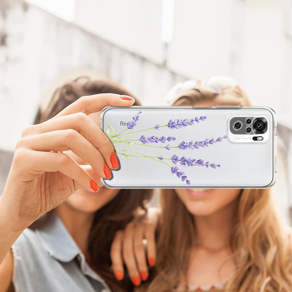 Vintage Sunflower Leaves Flower Phone Case For Xiaomi Redmi Note 12 Plus 10C 10 11 9 8 Pro 9S 7 8T 9T 9A 9C Clear Cover Bumper