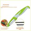 Vegetable Fruit Peelers With Stainless Steel Blades Non Slip Handle For Kitchen Carrot Potato Peeling Slicing
