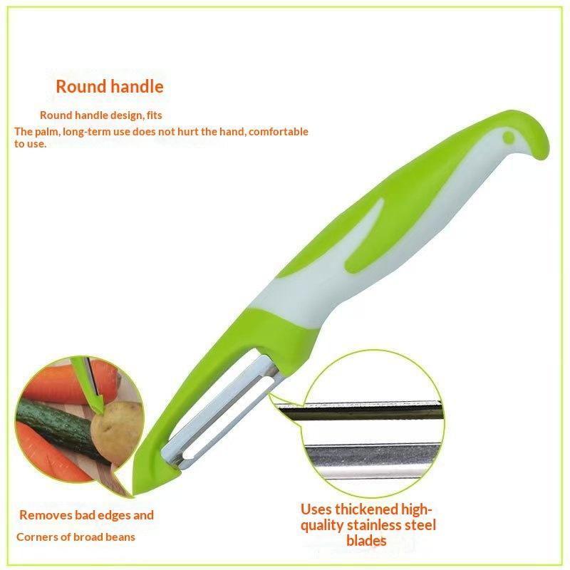 Vegetable Fruit Peelers With Stainless Steel Blades Non Slip Handle For Kitchen Carrot Potato Peeling Slicing