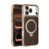 Luxury Business 360 Rotating Bracket Magnetic Leather Case for iPhone 17 Pro Max 16 Plus 15 14 13 12 11 Camera Protection Cover