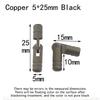 10 Brass Furniture Hinges, Cylindrical Barrel Concealed Hinges for Music Boxes,