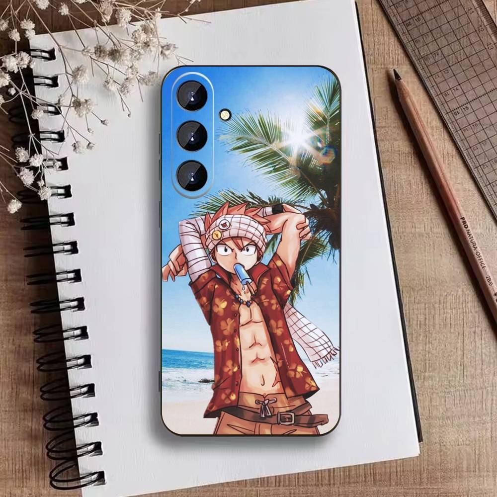 ANIME R-FAIRY TAIL Phone Case For Samsung Galaxy A73,21,22,32,71,53,52,51,80,5G Soft Black Cover