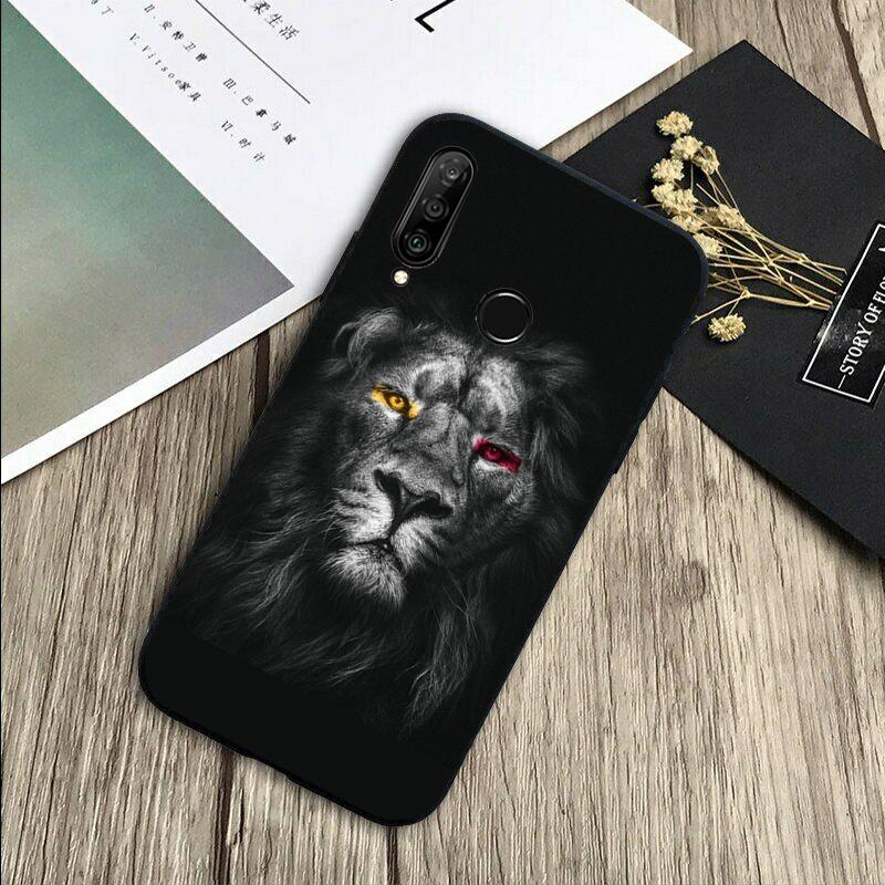 

Lion Animal For Huawei Nova 8i 11i 12i 12s 9 10 SE Y60 Y70 Y90 Y72 Y73 Y61 Y91 P60 Pro P30 P40 Lite Case Huawei P40 Lite 4G