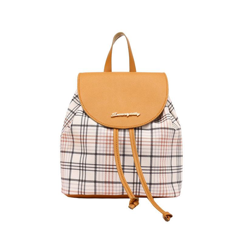 Korean Style Backpack For Women Bucket Bag School Bag For Middle School Students