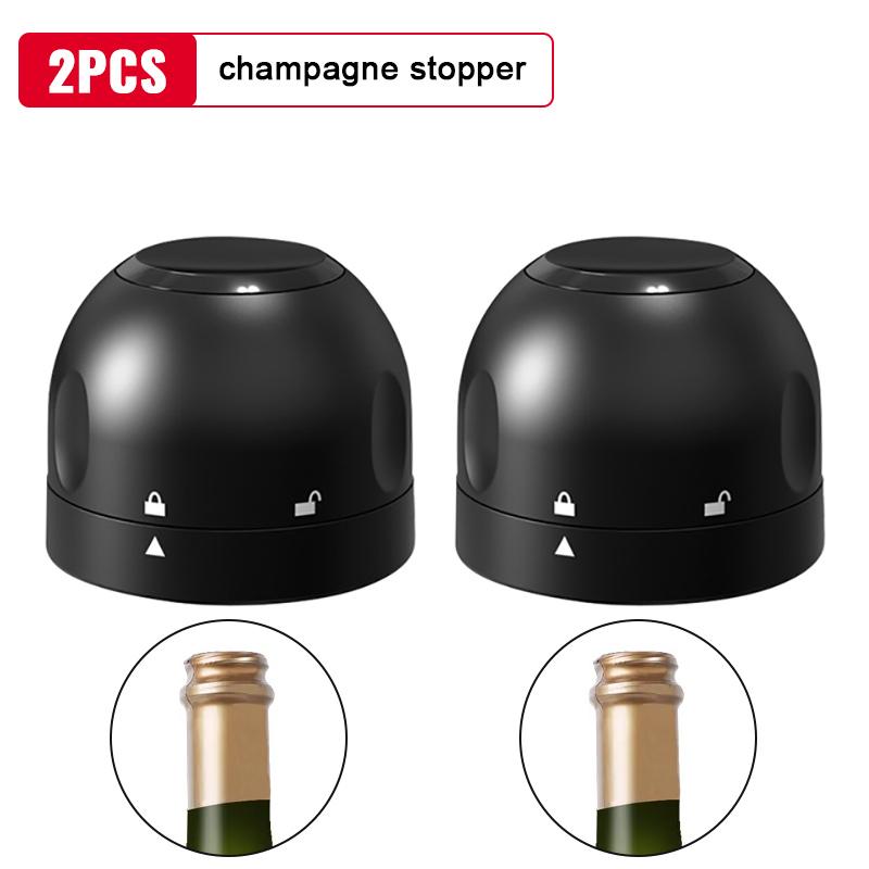 3 stücke Rotwein Flaschenverschluss Vakuumverschluss Flaschenverschluss Silikon Champagner Stopper Kann Frischhalten Für Rotwein Behalten Stecker Bar werkzeug
