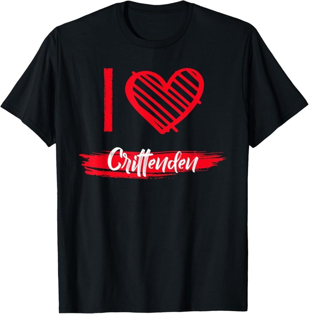 I Love Crittenden T-Shirt County I Heart Crittenden T-Shirt