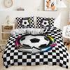 Quilt Cover Three-Piece Kit Football Sports Digital Printing Bedding