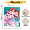 Disney Oil Painting Kit Painting Ariel's Dreamy Gown Home Bedroom Wall Decor Gift