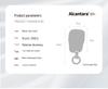 Volkswagen Car Models Three-Dimensional Alcantara Suede Key Case