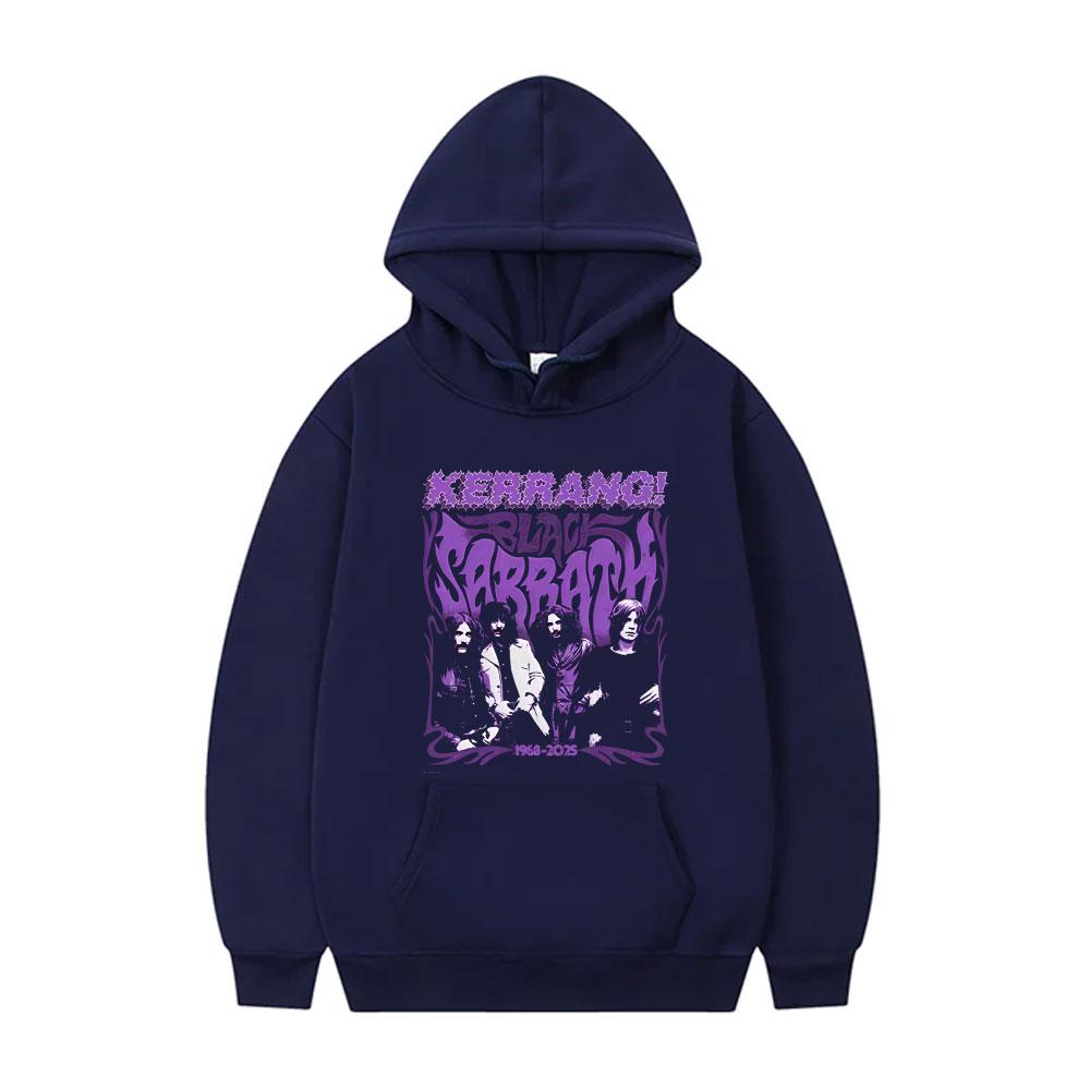 Heavy Metal Rock Band Black Sabbath Hoodie Ozzy Osbourne Graphic Tracksuit Men Women Clothing Fashion Oversized Pullover Hoodies