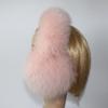 Real Fox Fur Earmuffs For Winter Women Warm Natural Raccoon Fur Earmuffs Girls Ear Warmer Genuine Fur Scarves Plush Ear Muff