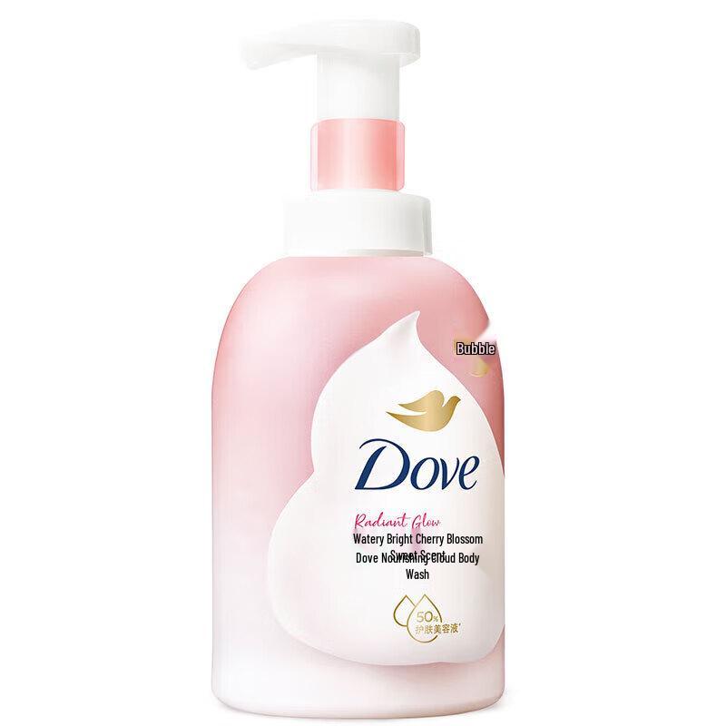 DOVE Cherry Blossom Foaming Body Wash 400ML