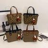 High-quality Versatile Women's Shoulder Bag New Autumn Leopard Print Crossbody Shoulder Bag Bag Large Capacity Shoulder Pockets
