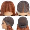 FREEDOM Synthetic Lace Front Wigs For Women Long Wavy 30" Body Wavy Long T Part Lace Wig Ombre Blonde Ginger Blue Cosplay Wig