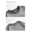 Men Crew Neck Raglan Short Sleeve T Shirt Washed Vintage Loose Fit Casual Daily Tops