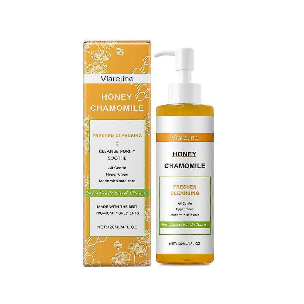 Chamomile Facial Cleanser Extra Gentle - Natural Facial Cleanser - Cleanses and Soothes - Reduces Pores and Blackheads, Deep cleaning