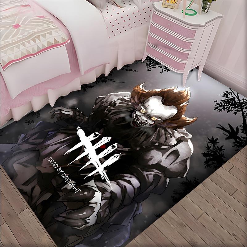 Dead Daylight Polyester Carpet, Soft Indoor Mat for Office Chair, Living Room, Computer Desk - Decorative Home Office Rug Design