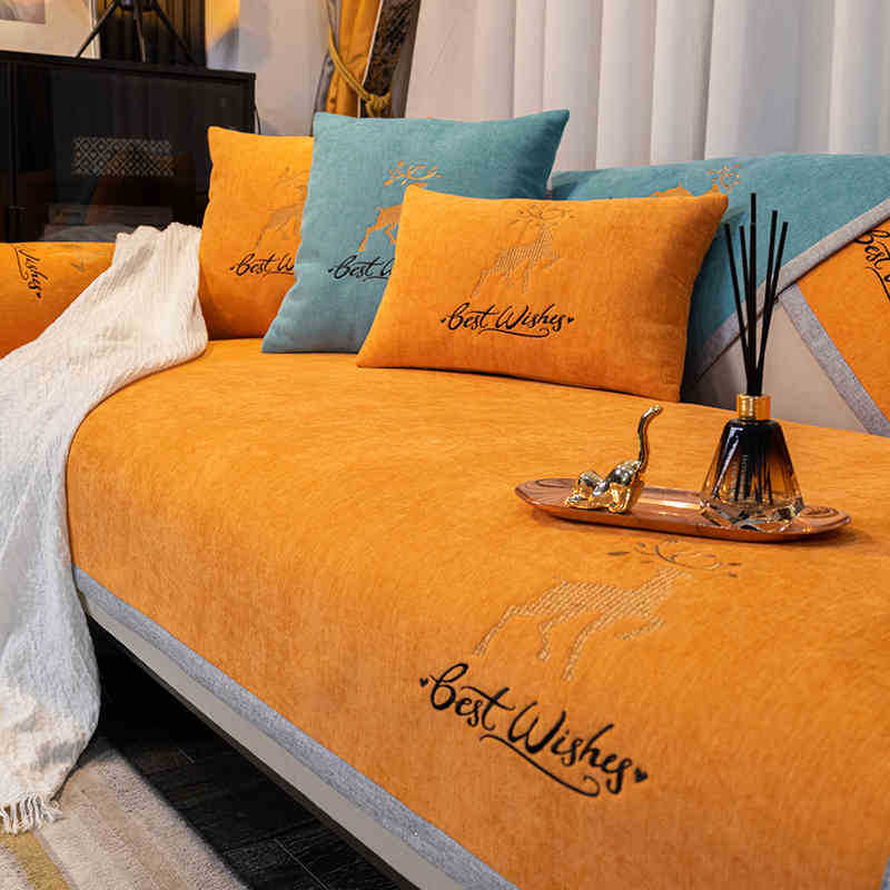 

1 шт. Подушка для дивана Роскошный Высококачественный Чехол для дивана Новый Четыре сезона Универсальный Противоскользящая Подушка для сиденья Накидка на спинку 90*160cm