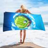 1pc Extra Large Microfiber Beach Towel - Fast Drying Sand-Free Lightweight Quick-Dry Compact Absorbent Super Soft Oversized