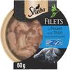 Aliment Complémentaire - SHEBA - LES DOMES DE SHEBA - Filets Poulet Et Thon - 32 X 60g - Pêche Durable