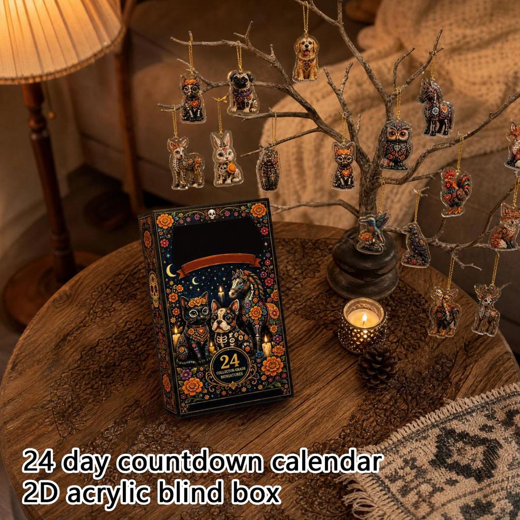 2D Acrylic -Day Countdown Calendar Design for Counting Down to a Special Day