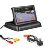 4.3 Inch Foldable Car Monitor TFT LCD Display Cameras Reverse Camera Parking System for NTSC PAL