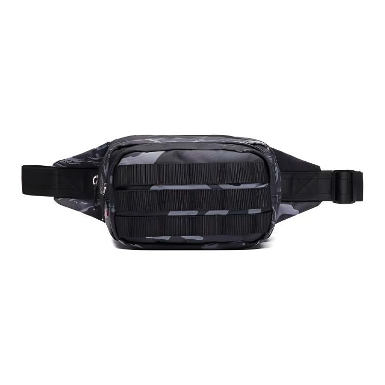 

Diesel Printed Zipper Closure Fabric Chest Bag Waist Bag Couple Style Camouflage Unisex bags X08378P4449T8013 Basic Set (Bag+Dust Bag)