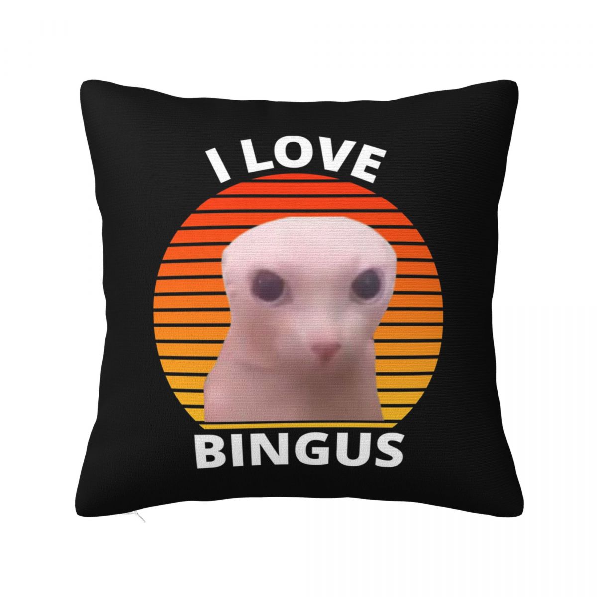 Макраме Аниме Сфинкс Кот БИНГУС Квадратная Наволочка Чехол для подушки Наволочка Декоративная наволочка для дома Спальни Автомобиля 12x12Inch