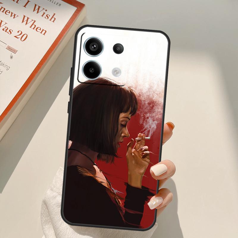 Movie Pulp Fiction Funda For Xiaomi Redmi Note 14 13 10 11 12 15 Pro Plus Case For Redmi 15 14C 12C 10C 13C 15C