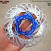 Mountain Bike Cooling Floating Disc Brake Rotor & Pads 140-203mm