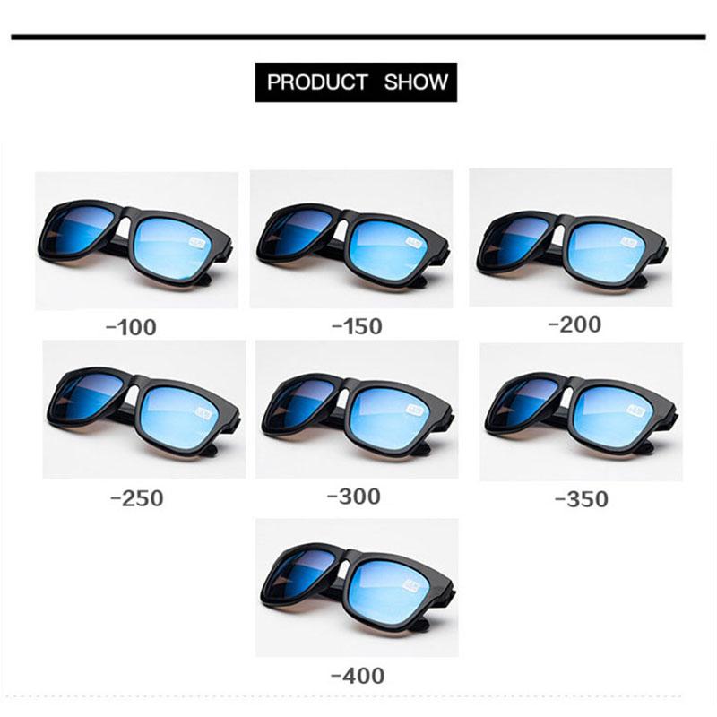 Fashion Myopia Sunglasses Prescription -1.0 to -4.0 UV Protection Short Sighted Optics Trendy Sun Glasses