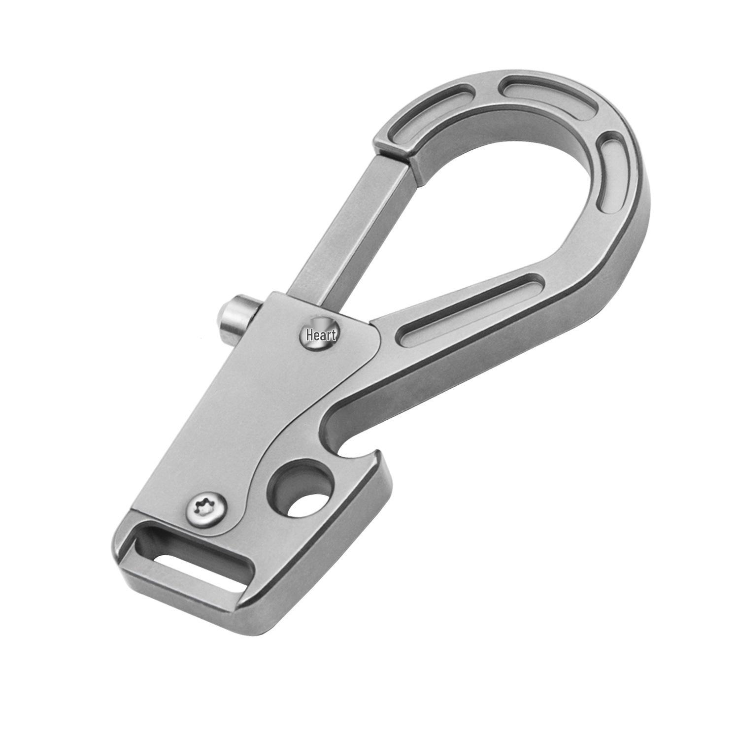 

Багатофункціональний брелок для ключів автомобіля з титанового сплаву EDC інструмент для чоловіків та жінок - Висококласний подарунок