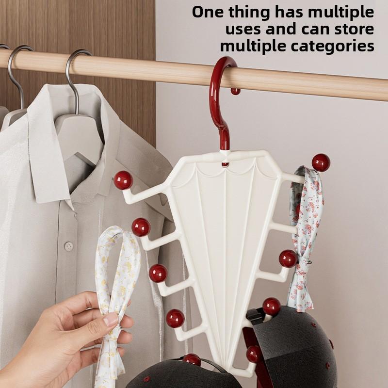 Multihook Plastic Clothes Hanger For Bedroom Closet Storage Organizer With High Load Capacity
