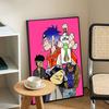 Band G-Gorillaz Classic Vintage Posters Decoracion Painting Wall Art White Kraft Paper Kawaii Room Decor