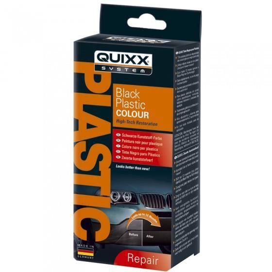 Peinture synthétique - Quixx - 75 ml - Couleur noire - 0,1 Litres - Extérieur