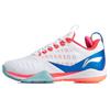 New LiNing Cool Shark 2.0 Breathable Low top Badminton Shoes Women's Standard White AYAQ004-4