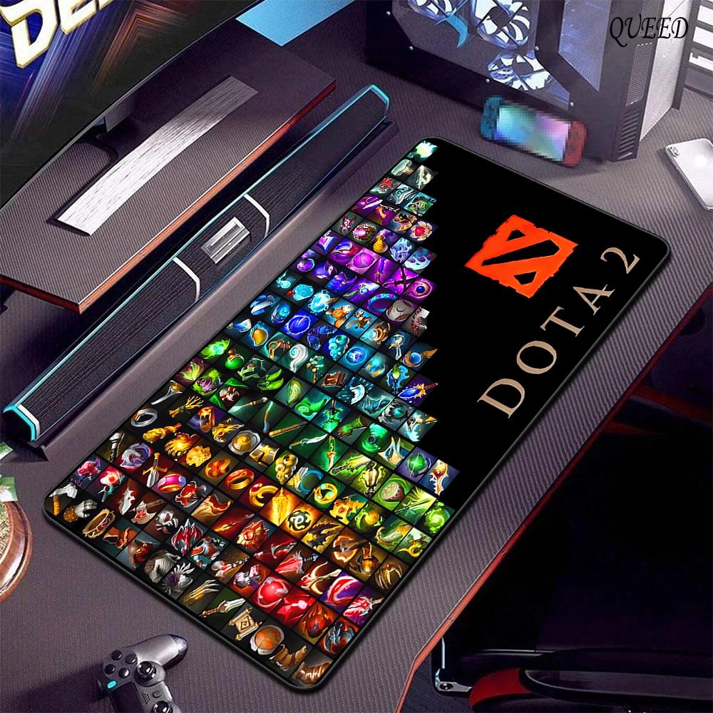 Anime Mauspads Dota 2 Mauspads Großes Gaming Großes Schreibtischpad Mit Schlossrand PC Zubehör Prime Gaming Mauspads XXL Tastaturpads