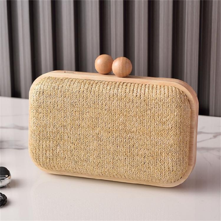 Straw Clutch Purses Women Summer Beach Straw Purse Woven Envelope Wallet Crossbody Shoulder Bag Evening Handbag Gifts