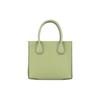 New MICHAEL KORS Mercer Litchi Grain Cow Leather Trunk Bag, Handbag, Shoulder Bag, Crossbody Bag Medium Women's Light Green 35S1GM9M2L-LIGHT-SAGE