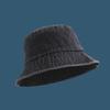 Women's Washed Denim Bucket Hat Spring Summer Fashion Unisex Casual Trendy Fisherman Cap Men Sunshade Breathable Korean Style