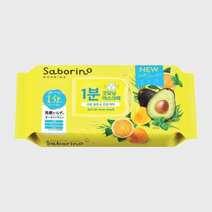 Saborino Morning Facial Sheet Mask 32 Pieces