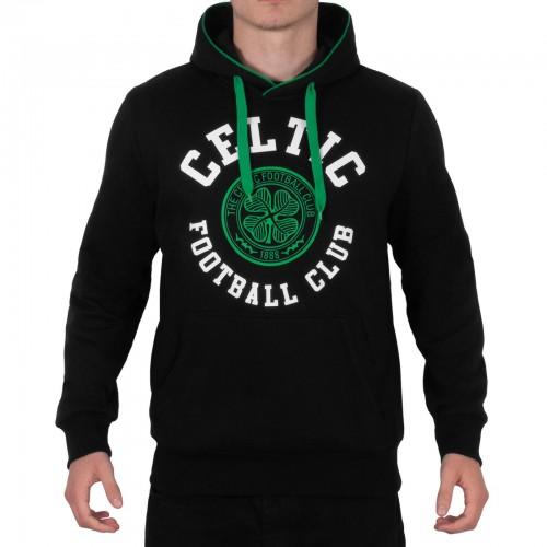 Celtic FC Men's Crest Fleece Hoodie