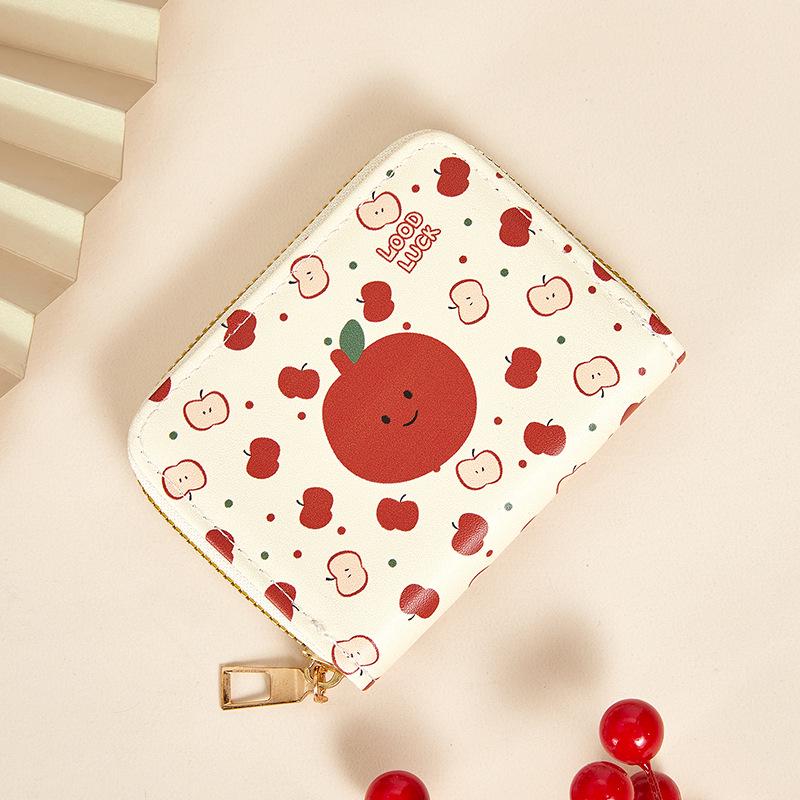 

2024 Новая Мода Анти-Размагничивание Мультяшный Чехол-Аккордеон для Карт для Женщин с Трансграничной Молнией