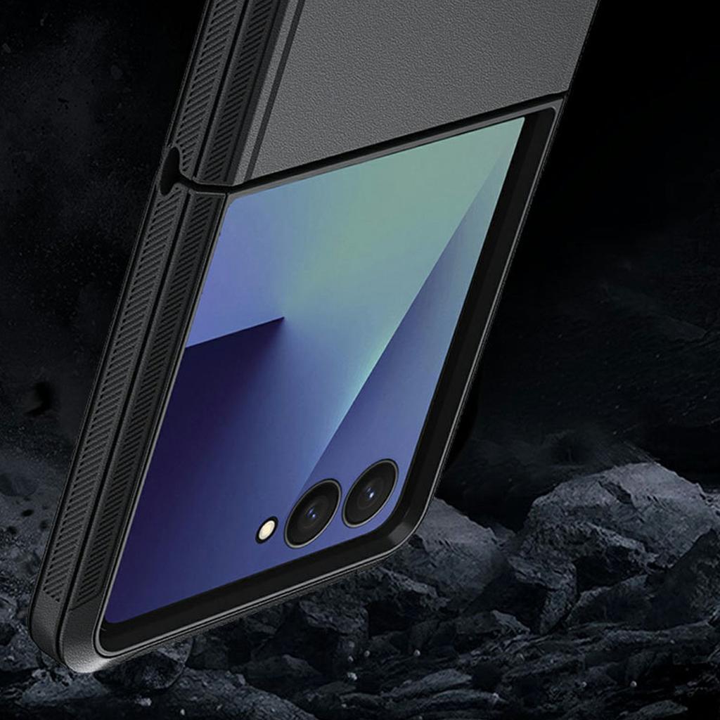 For Samsung Galaxy Z Flip7 5G Case Detachable PC + TPU Drop-Proof Back Cover