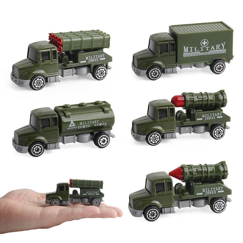 Children'S Toy Alloy Car Model, Engineering Fire Military Set Excavator, Sliding Alloy Car Model